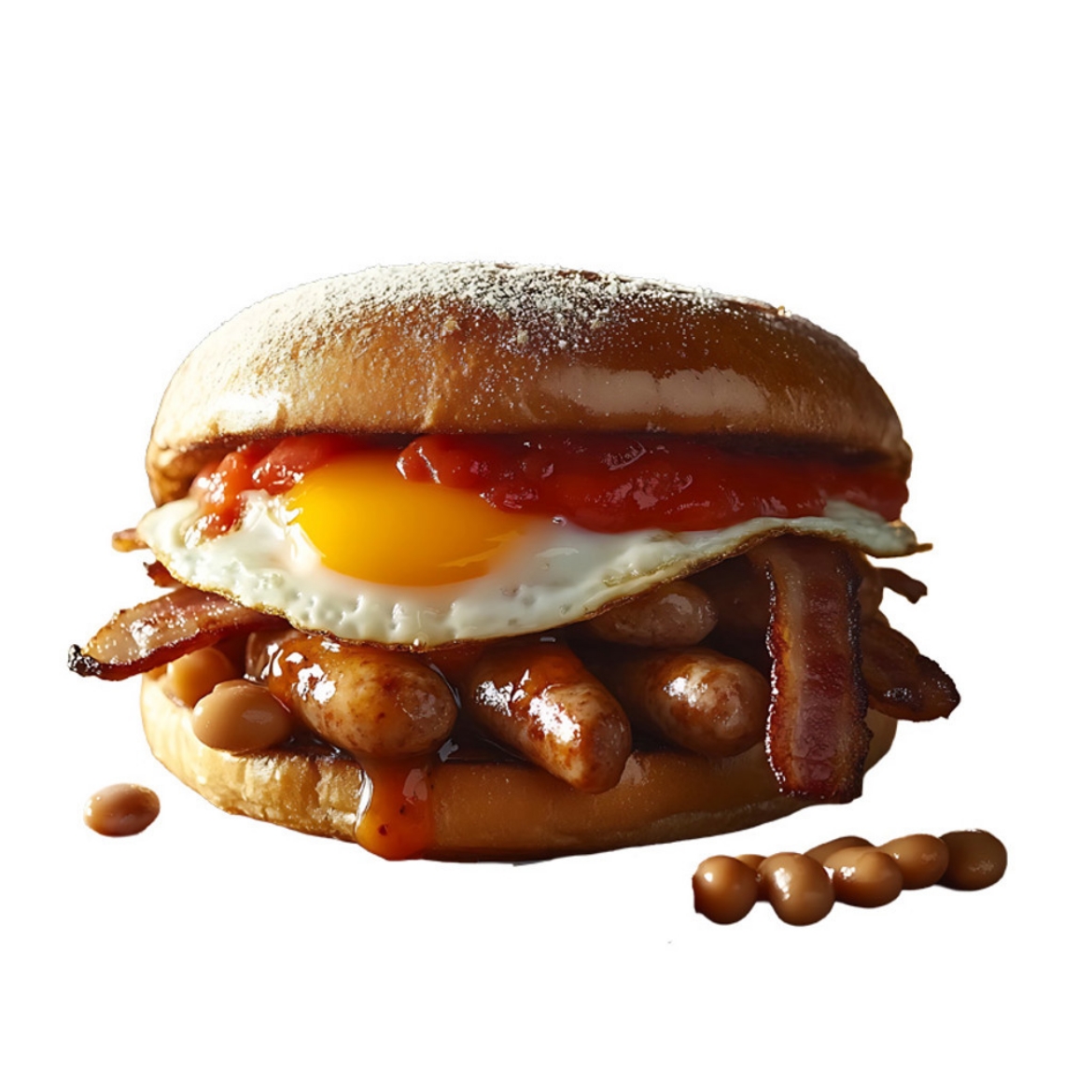 Picture of Deli Breakfast 5 Item Bap/Sandwich