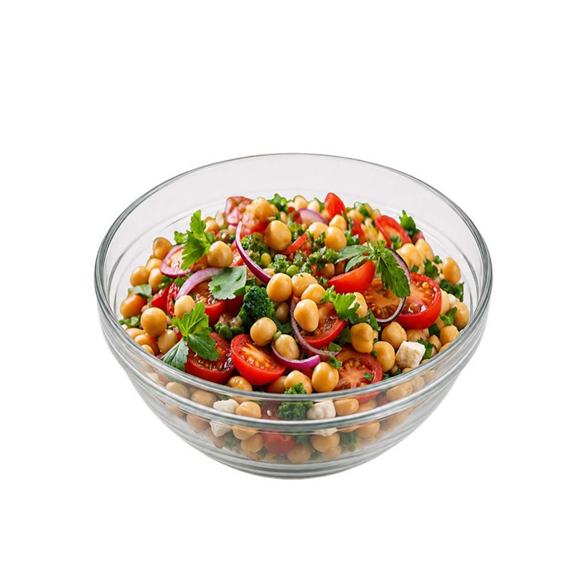 Picture of Salad Chickpeas, Harissa & Roast Peppers