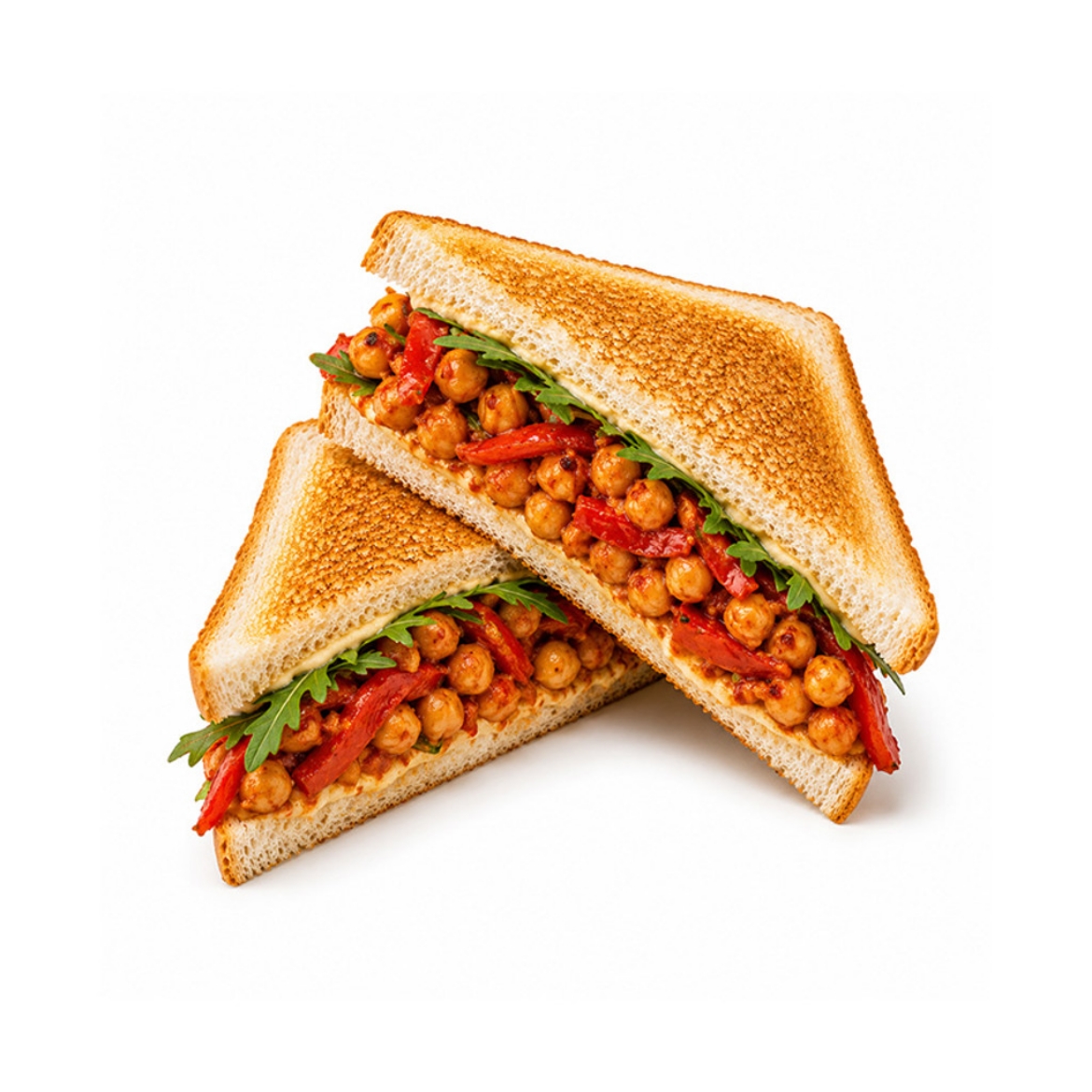 Picture of Vegetarian Chickpea & Roasted Red Pepper Sandwich 