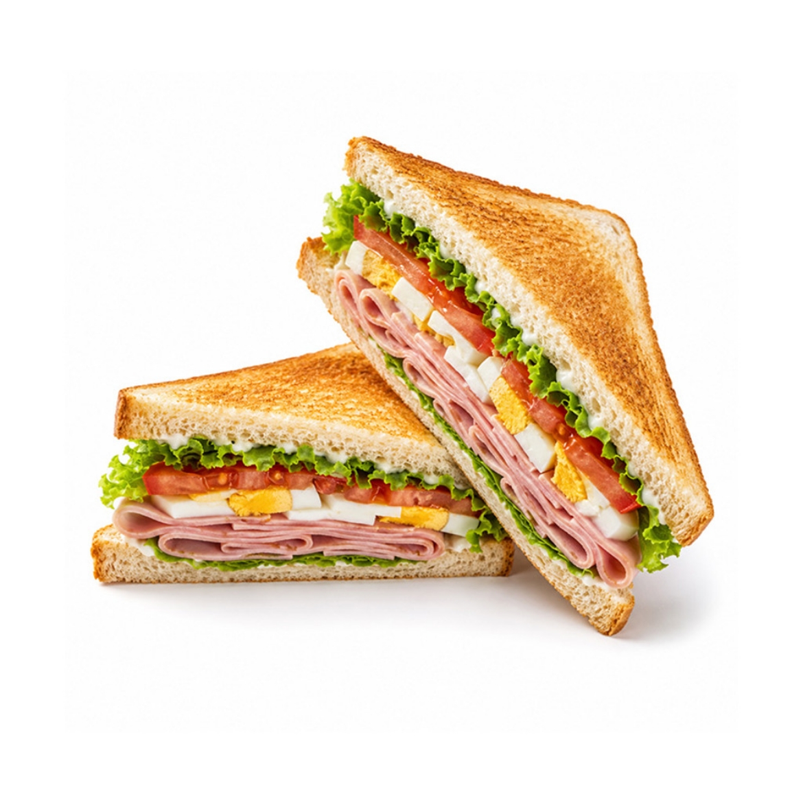 Picture of Ham & Egg Salad Sandwich