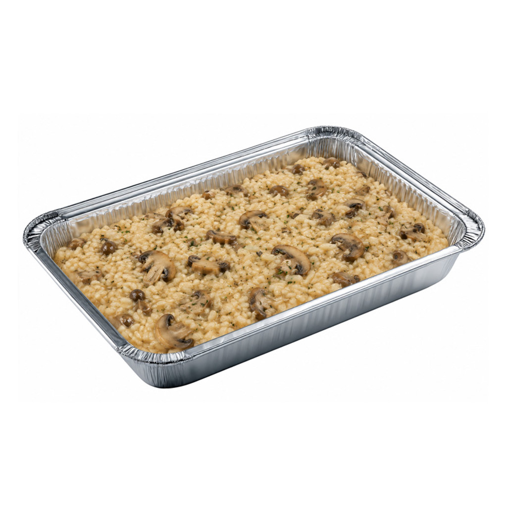 Button Mushroom Risotto (V)