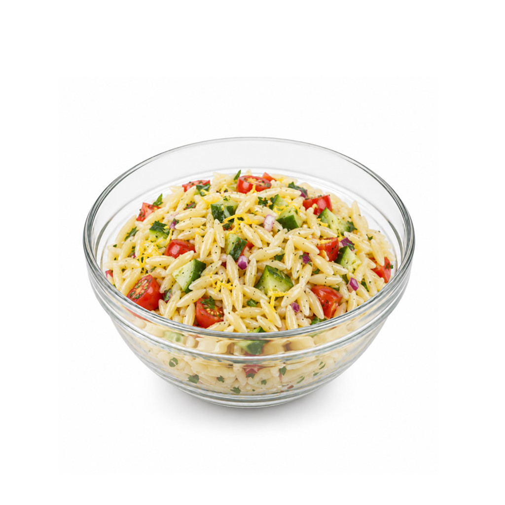 Orzo Salad with Lemon Oil