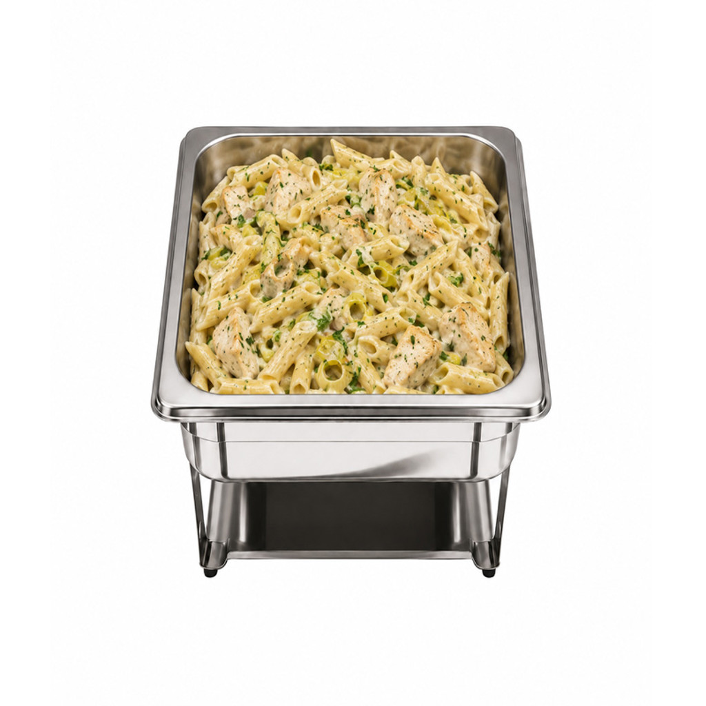 Penne Pasta Creamy Chicken with Garlic, Leek & Parsley