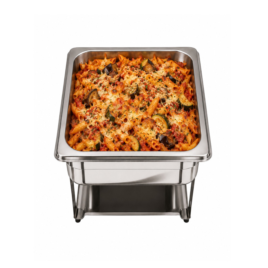 Aubergine & Courgette Pasta Bake (V)